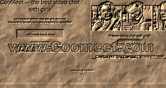 www.Coomeet.com  CooMeet is easy to use, just turn on your camera and a random girl will appear right away. 