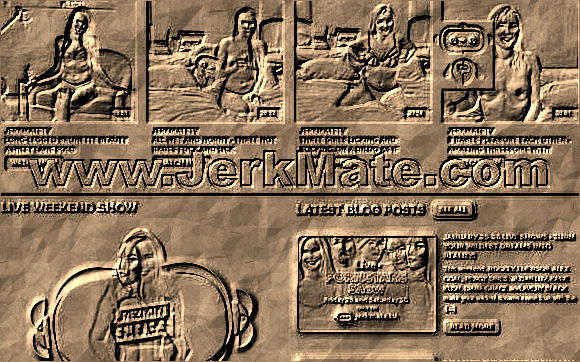 www.JerkMate.com  JerkMate is an online erotic service designed for singles for ultimate pleasure.